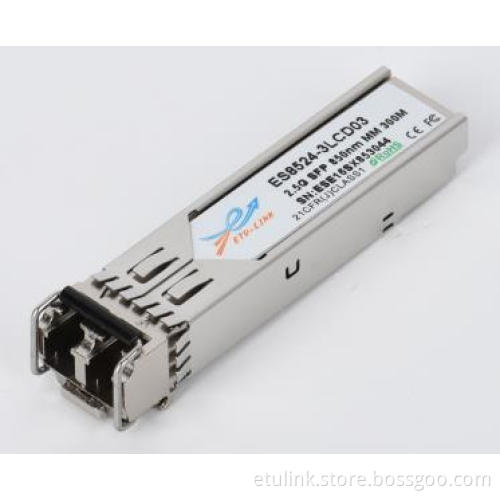 2.5G MM 850nm 300M SFP Transceiver